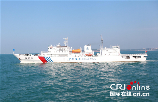 广东、广西海事联合巡航北部湾海域服务“一带一路”