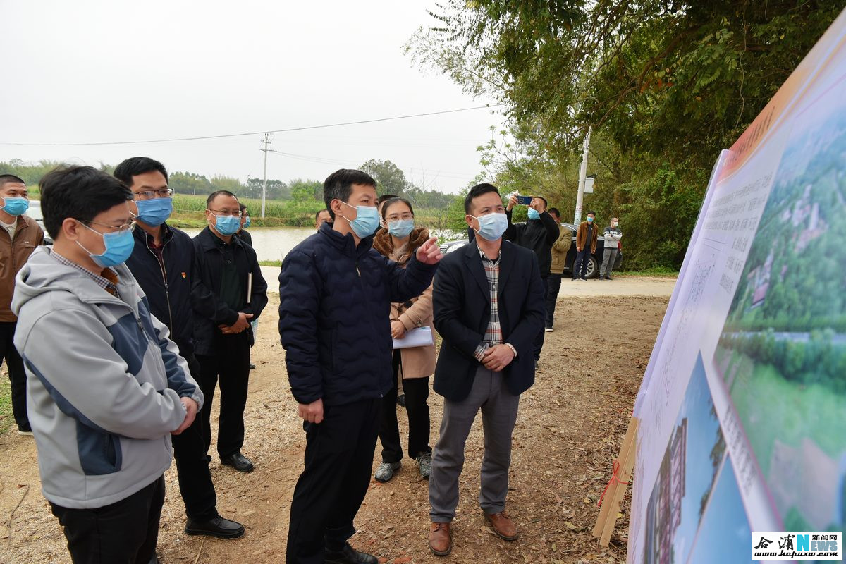 北海市委常委、合浦县委书记杨斌调研文旅重点项目建设情况