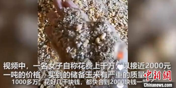 黑龙江一粮库被指拍卖“问题储备粮” 中储粮：视频与事实不符