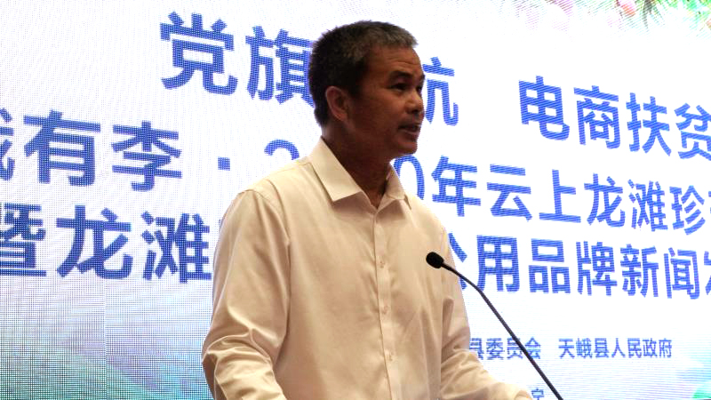 广西天峨“龙滩珍珠李”公用品牌正式启用