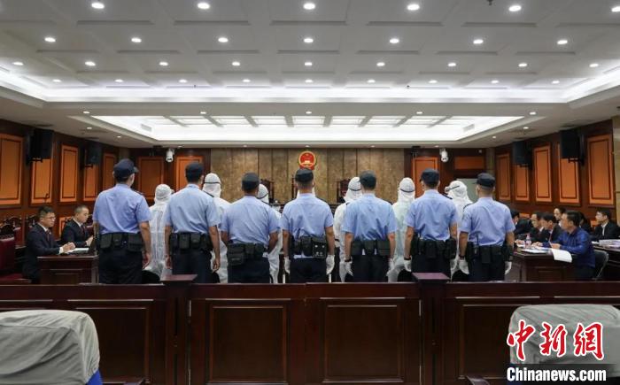 图为庭审现场 南宁中院供图 图为庭审现场 南宁中院供图