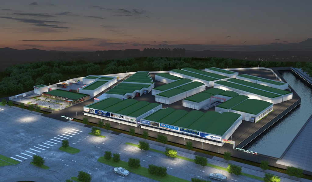 广西北海柏瑞建材物流仓储综合城火热招商